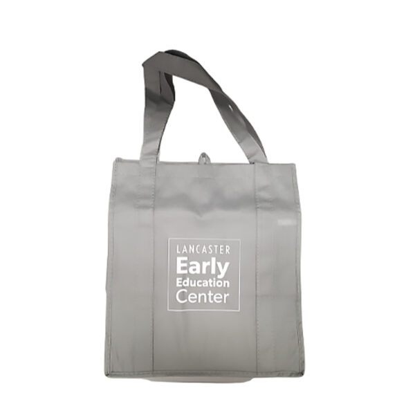 Tote bag to support Lancaster Early Education Center formerly Lancaster Day Care Center Quality early care & education since 1915.