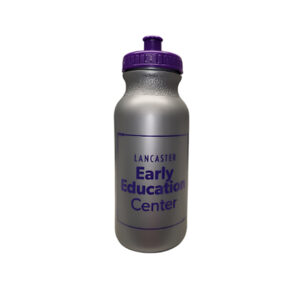 gray water bottle to support Lancaster Early Education Center formerly Lancaster Day Care Center Quality early care & education since 1915.