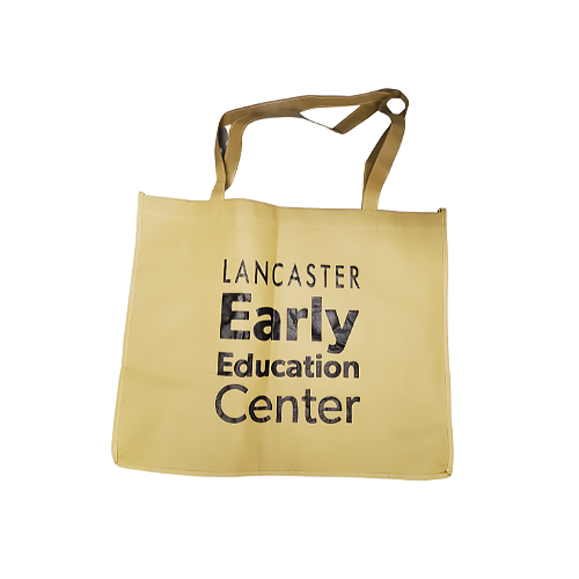Reusable Tote Bag - Tan - Lancaster Early Education Center