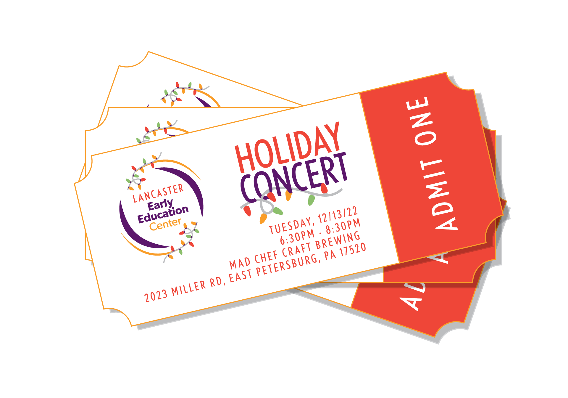 Holiday Concert to Support Lancaster Early Education Center formerly Lancaster Day Care Center Quality early care & education since 1915.