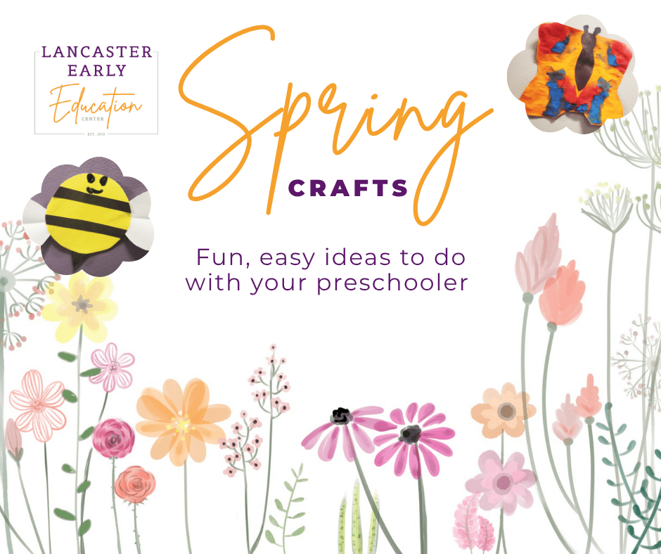 Spring Crafts for Preschoolers by LEEC